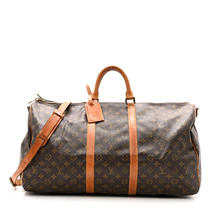 Louis Vuitton Monogram Keepall Bandouliere 55 1 of 16