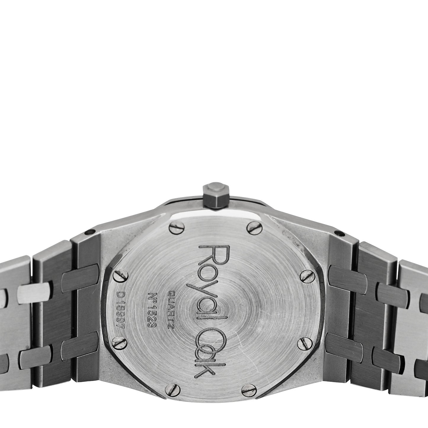 Stainless Steel 33mm Royal Oak Quartz Watch White 56175ST