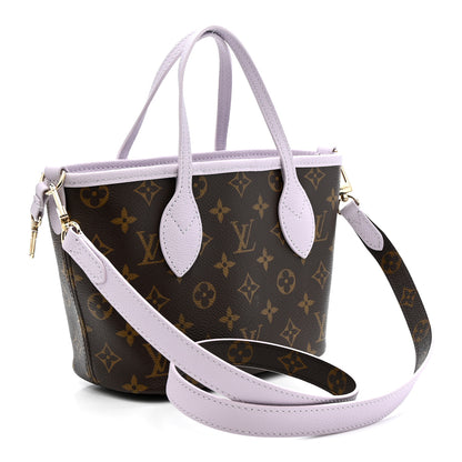 Louis Vuitton Monogram Neverfull Inside Out Bandouliere BB Misty Lilac 4 of 11