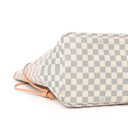 Louis Vuitton Damier Azur Neo Neverfull GM Rose Ballerine 9 of 11