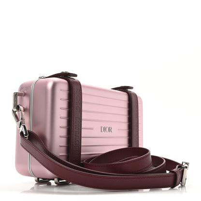 Christian Dior X RIMOWA Aluminum Personal Clutch On Strap Rose 3 of 10