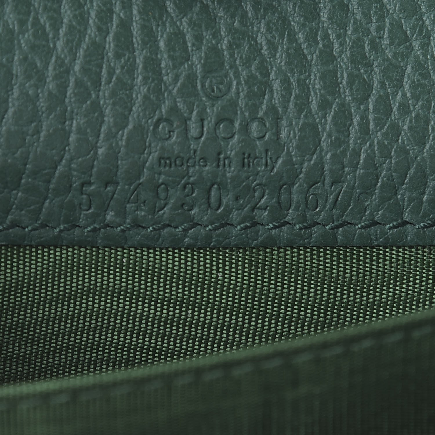 Gucci Calfskin Dionysus Coin Purse Emerald 6 of 7
