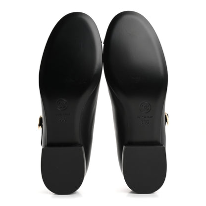 Chanel Lambskin Patent Cap Toe Mary Jane Flats 36 Black 6 of 10