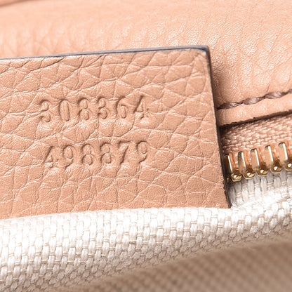 Gucci Pebbled Calfskin Small Soho Disco Bag Camelia 9 of 9
