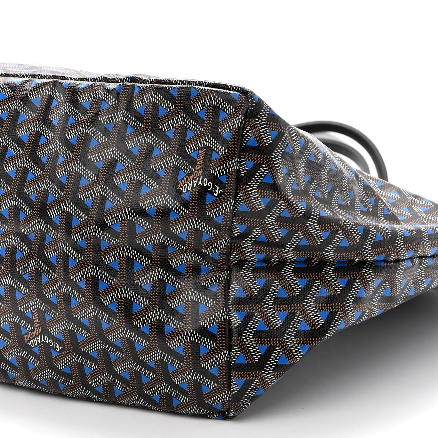Goyardine Saint Louis Claire Voie GM Black Sky Blue