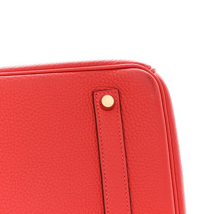 Hermes Taurillon Clemence Birkin 35 Rose Jaipur 14 of 15