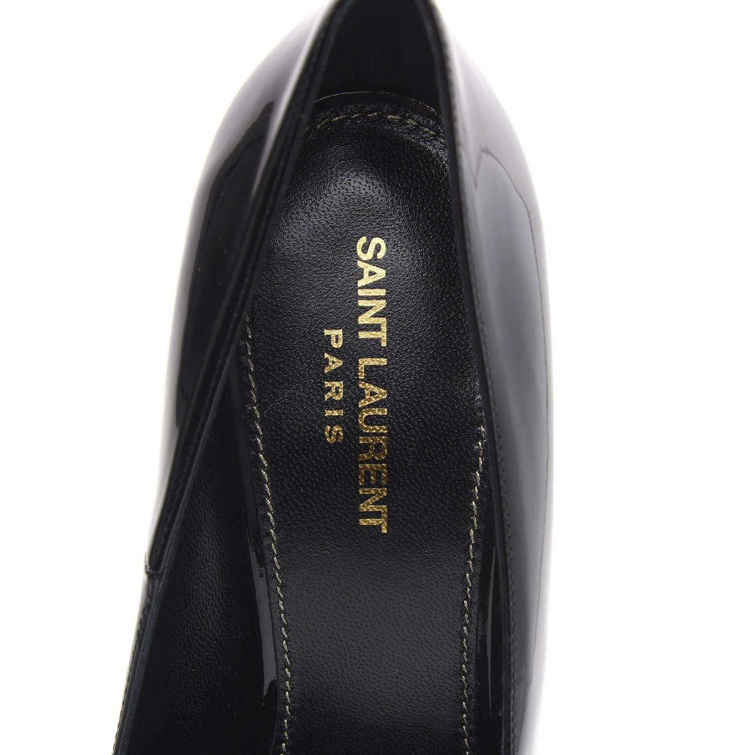 Saint Laurent Patent Opyum 110 Pumps 41.5 Black 7 of 9
