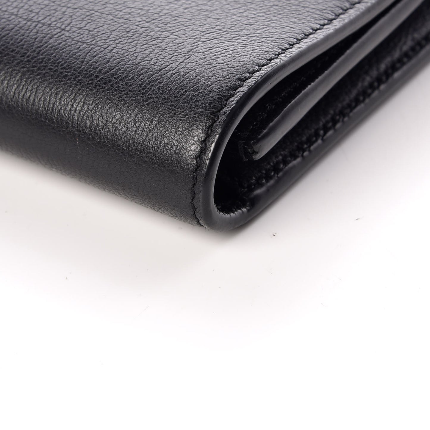 Calfskin Monogram Large Belle De Jour Clutch Black