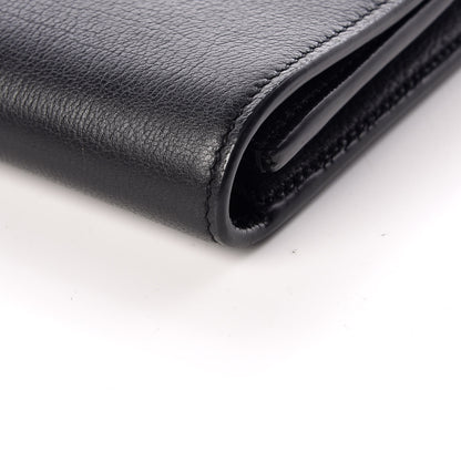 Saint Laurent Calfskin Monogram Large Belle De Jour Clutch Black 11 of 15
