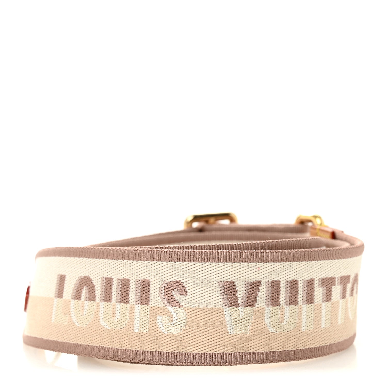 Louis Vuitton Jacquard Speedy Bandouliere 20 Shoulder Strap Beige 2 of 3