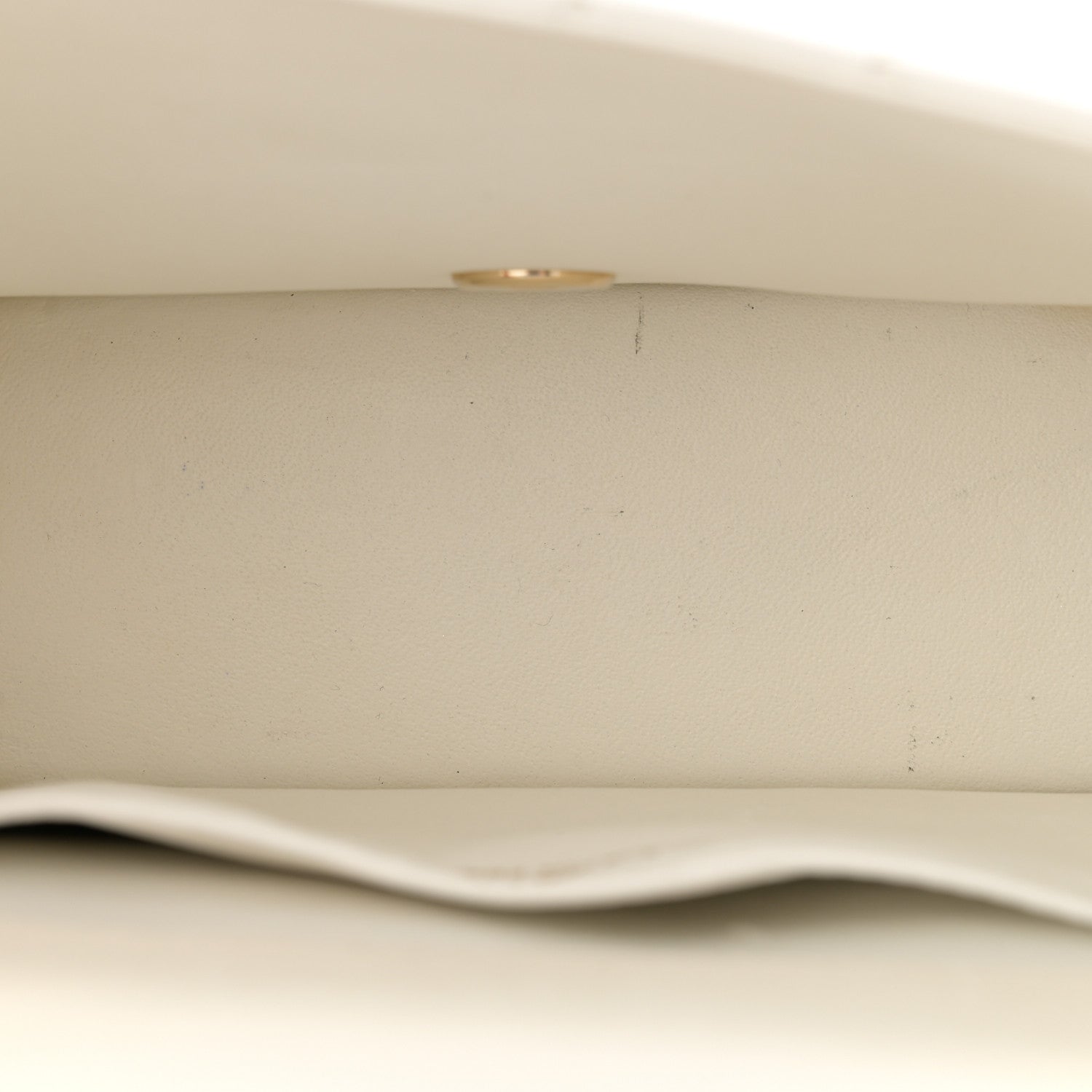 Chanel Glazed Calfskin Stitched Mini Square Flap White 5 of 14