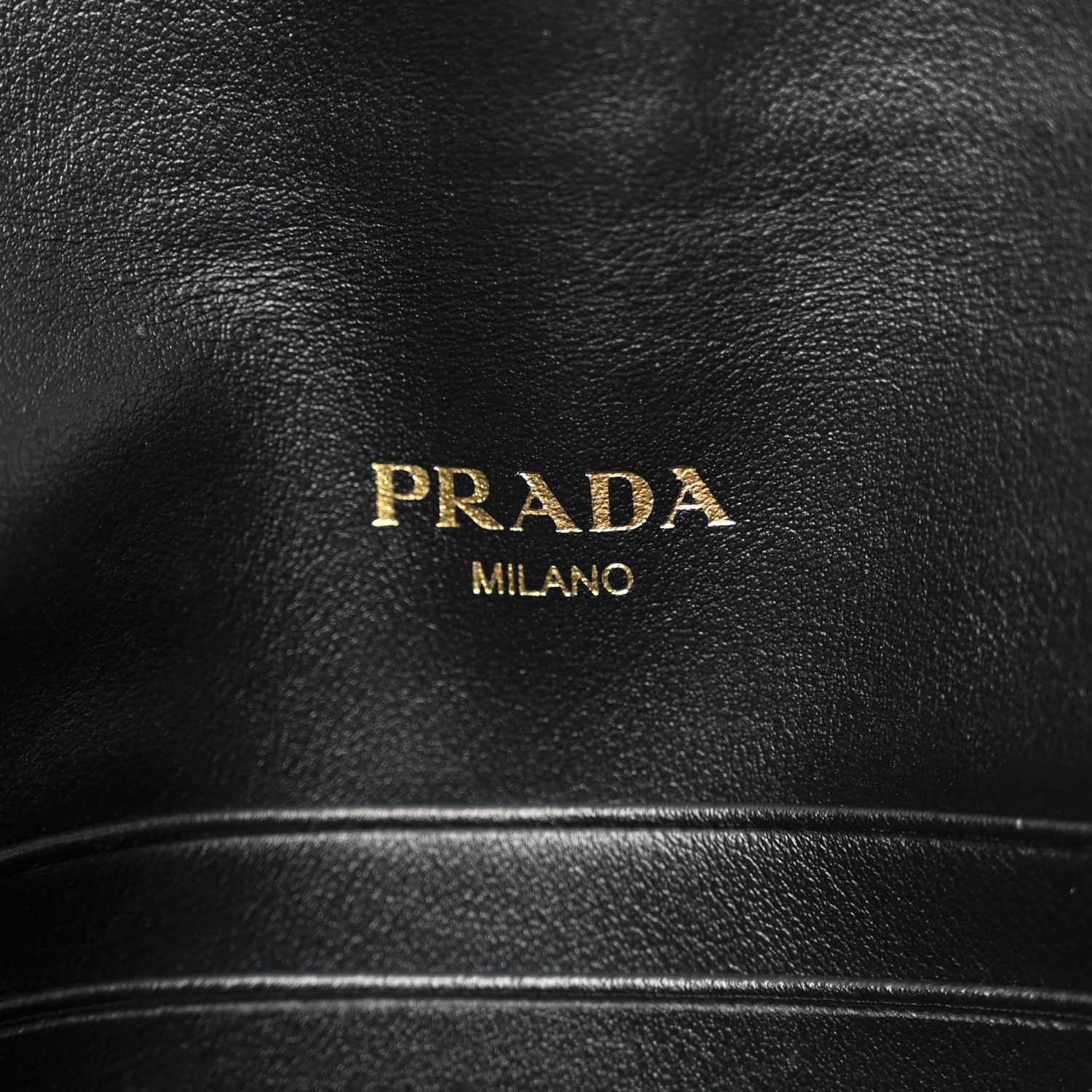 Prada Vitello Move Envelope Wallet Black 6 of 7