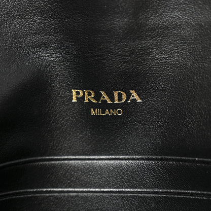 Prada Vitello Move Envelope Wallet Black 6 of 7