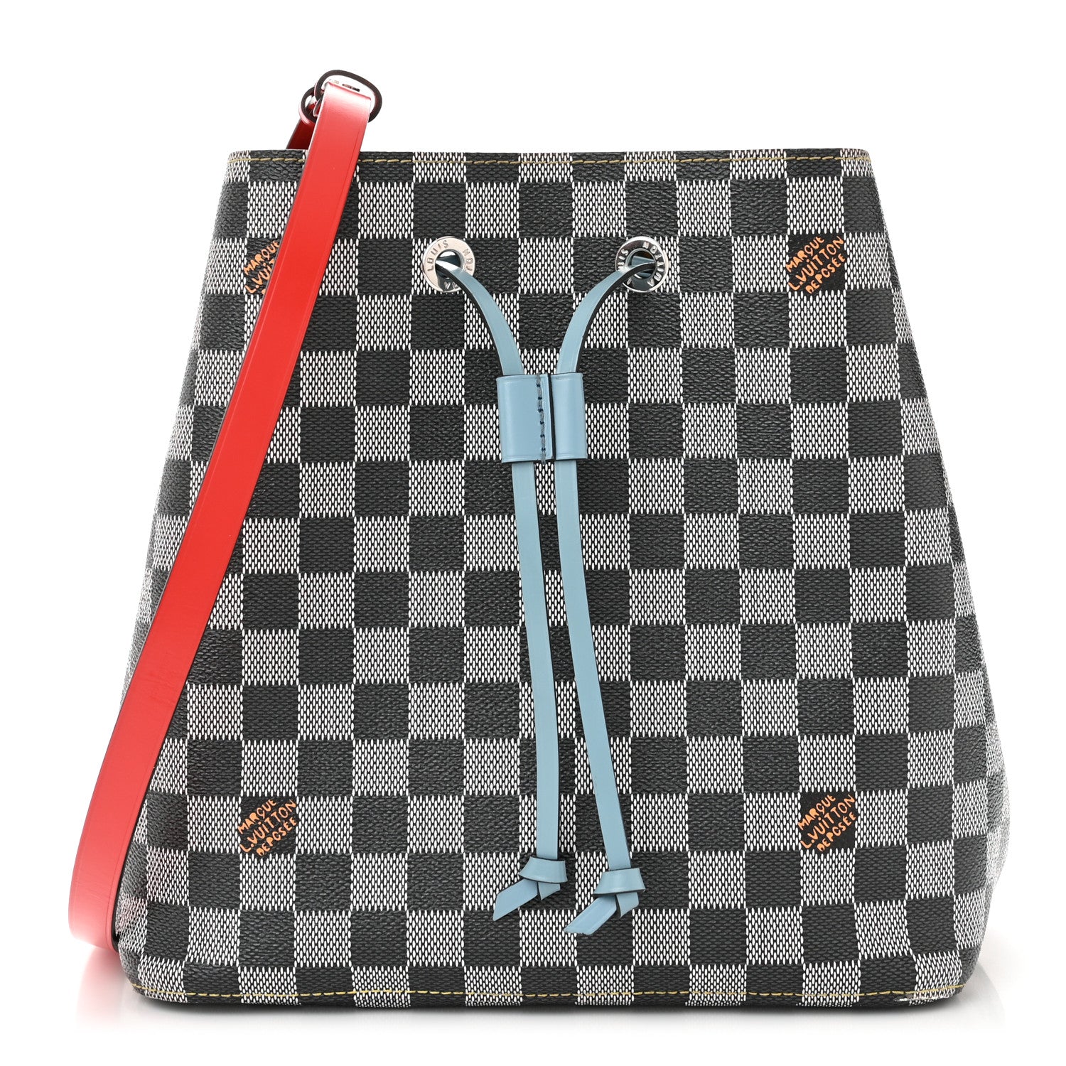 Louis Vuitton Damier Neonoe Black White 1 of 11