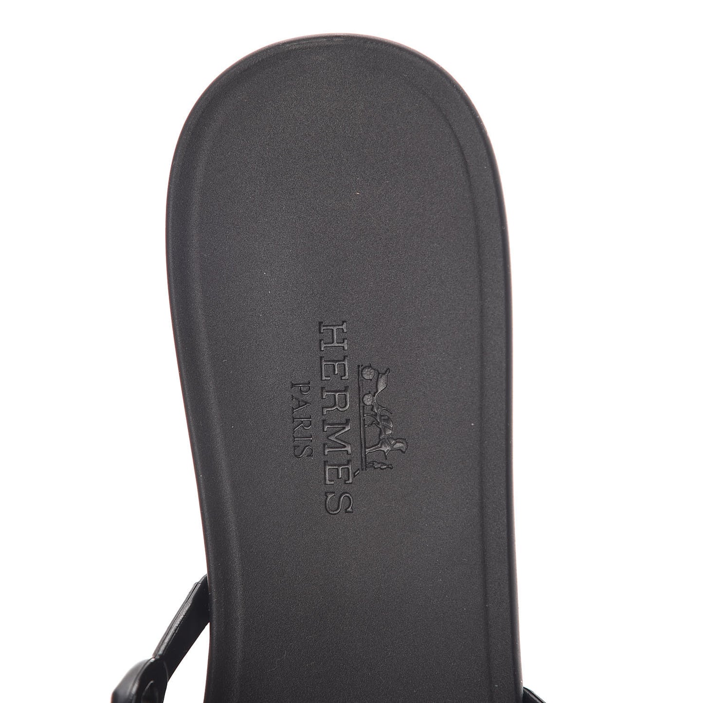 Rubber Chaine d'Ancre Rivage Sandals 35 Black