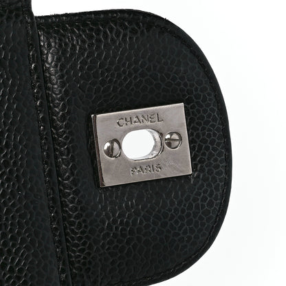 Chanel Caviar Quilted Jumbo Single Flap Black 7 of 12