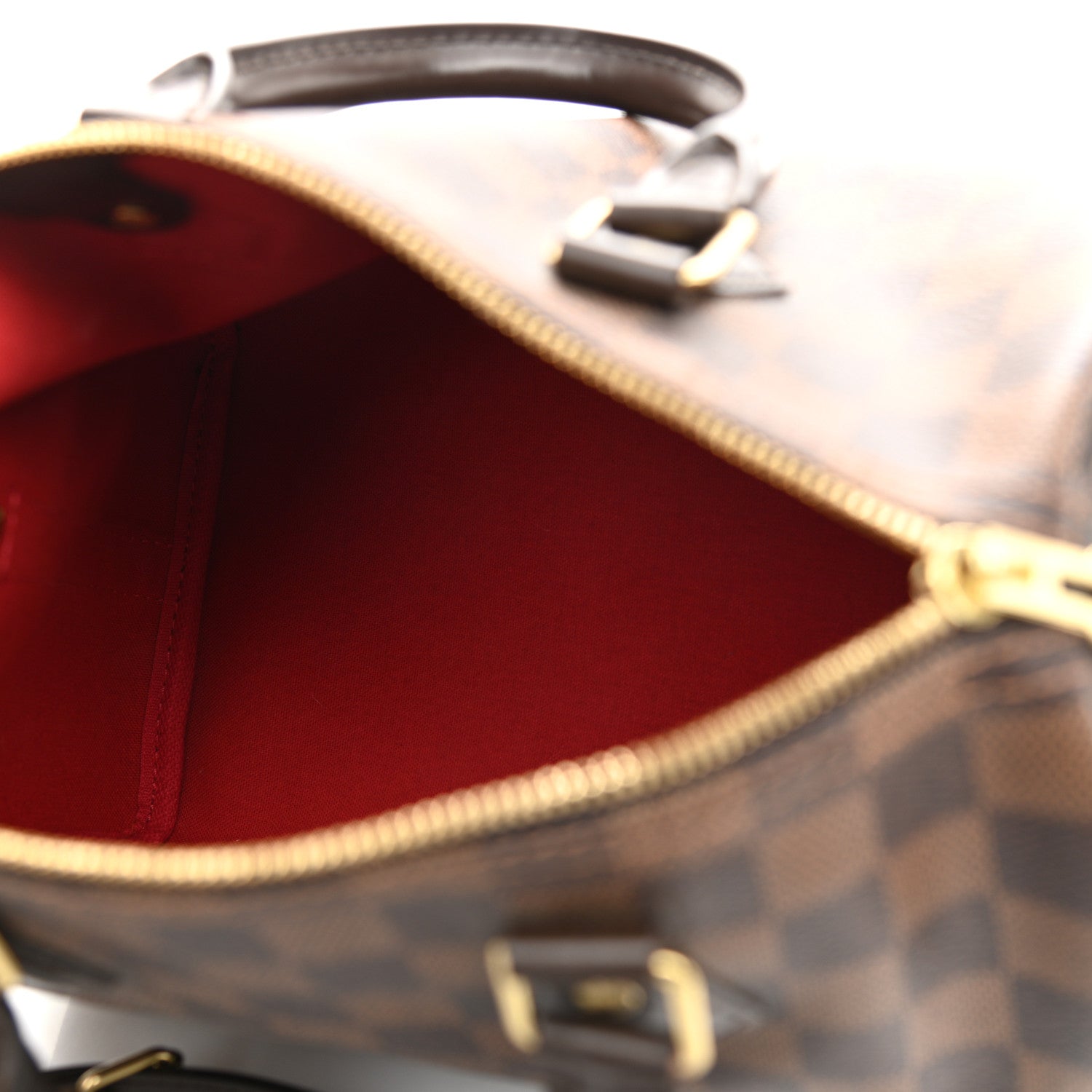 Louis Vuitton Damier Ebene Speedy Bandouliere 25 5 of 9