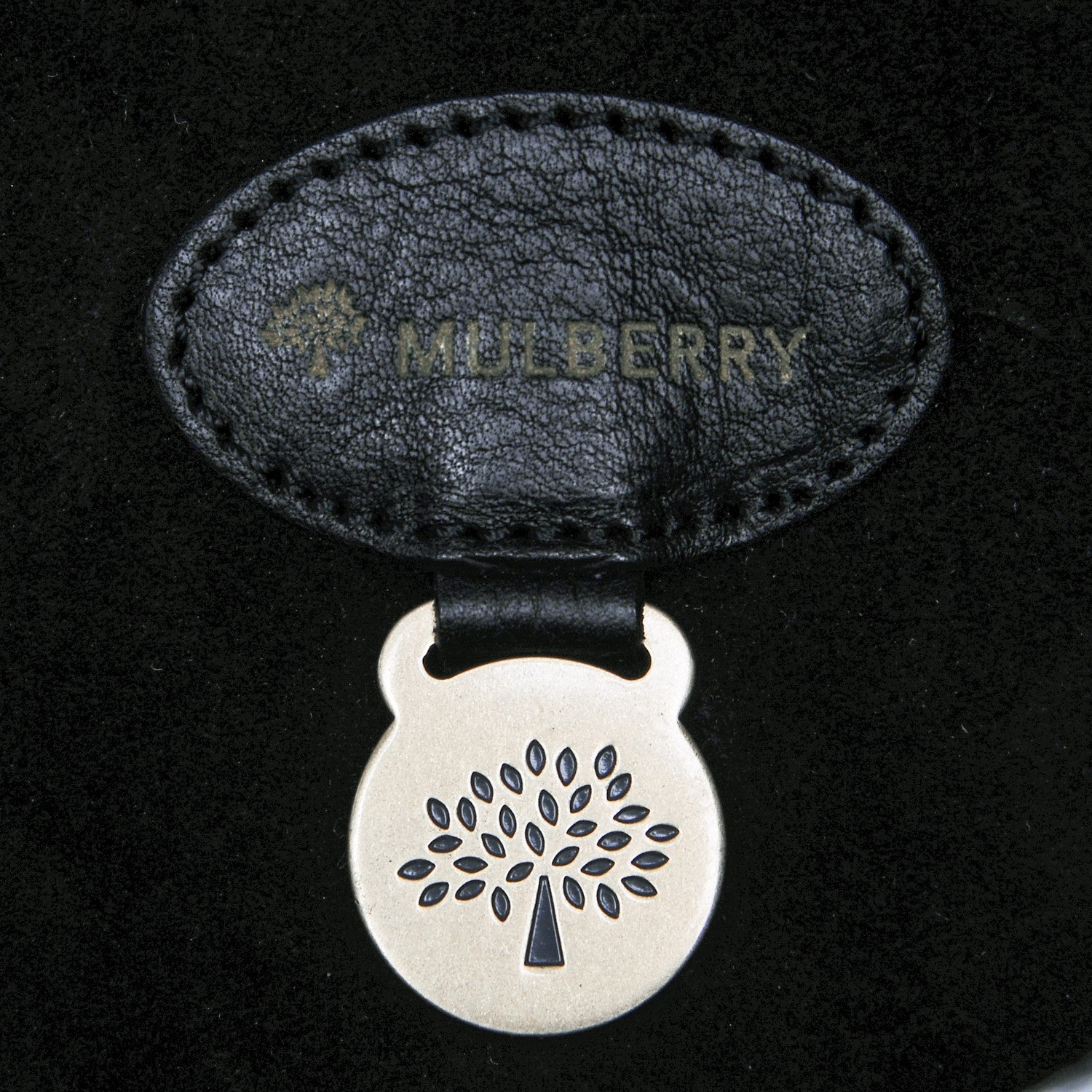 Mulberry Crocodile Embossed Bayswater Black 6 of 7