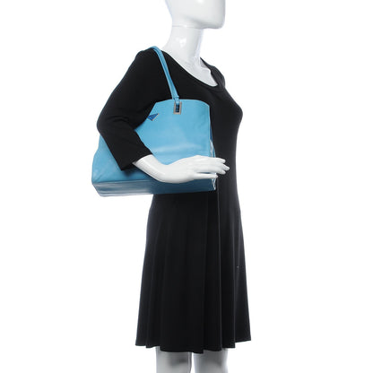 Prada Soft Calf Tote Turchese 2 of 18