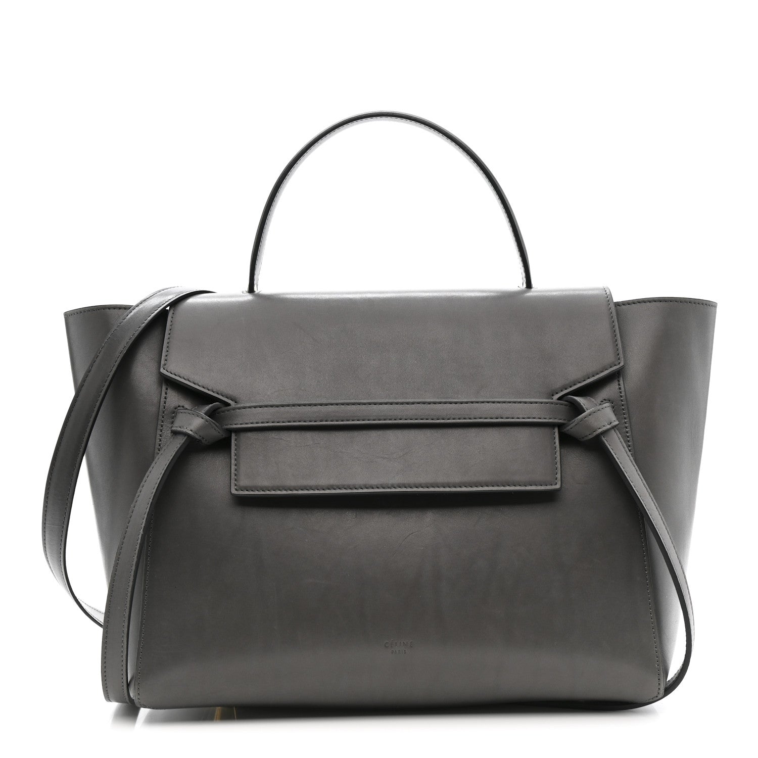 Celine Smooth Calfskin Mini Belt Bag Grey 1 of 15