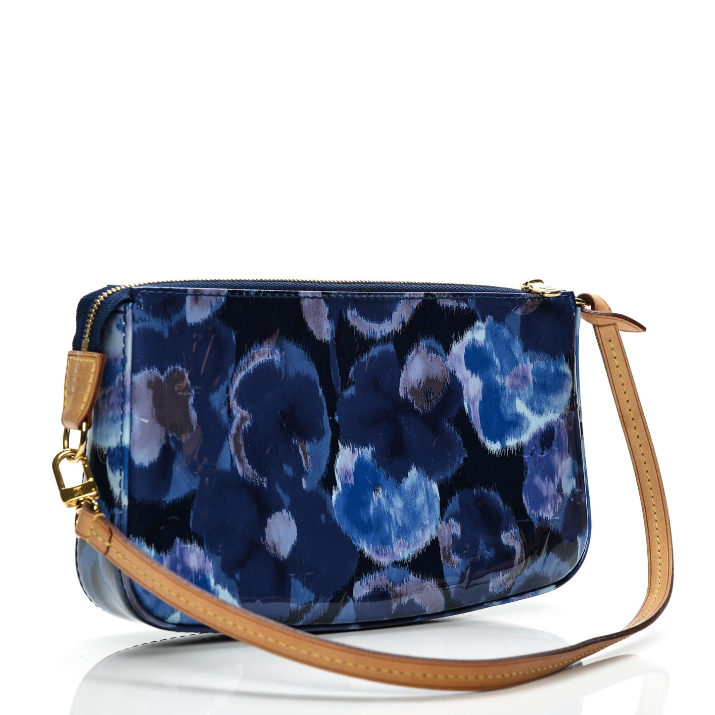 Vernis Ikat Pochette Accessories NM Grand Blue