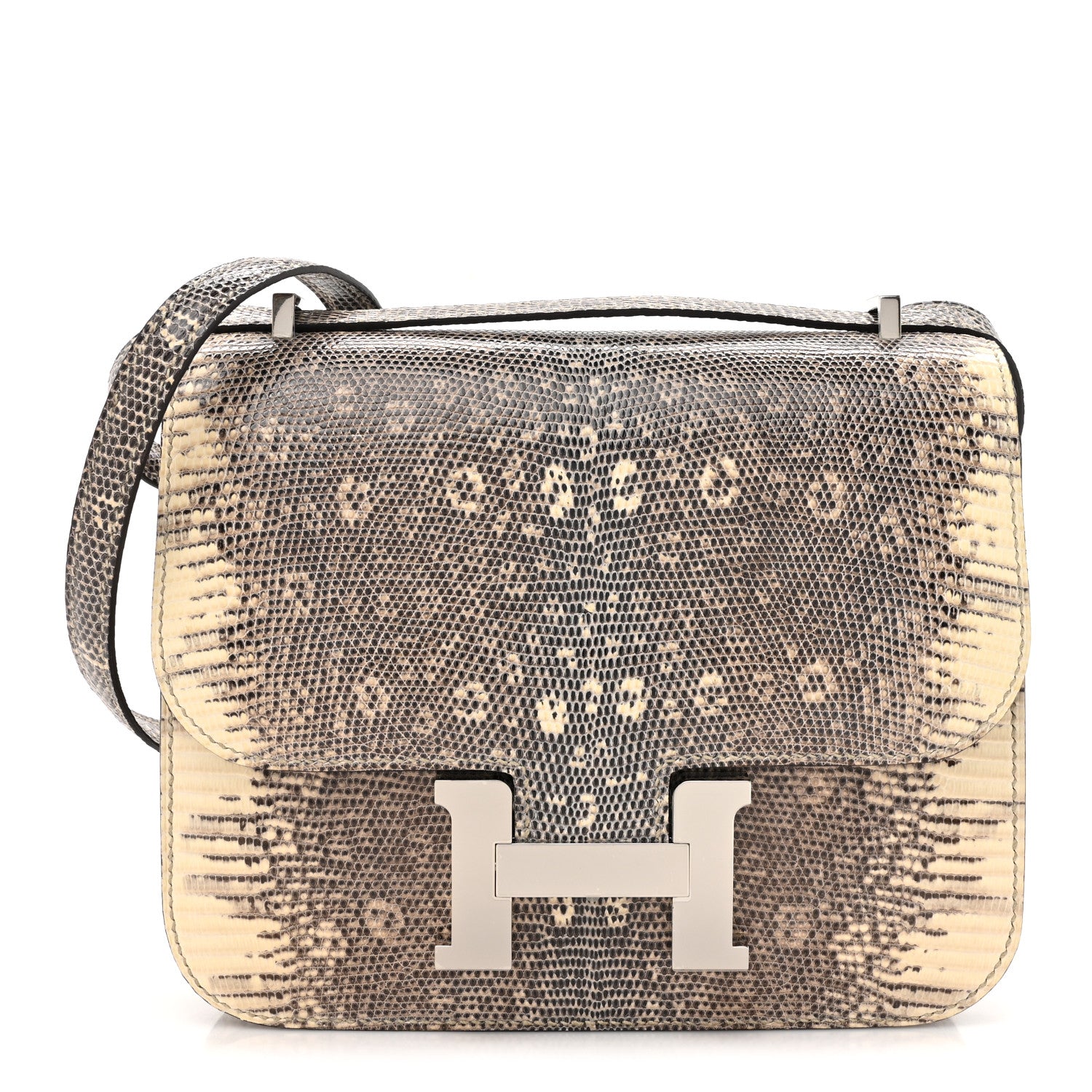Hermes Lizard Constance 18 Ombre 1 of 13