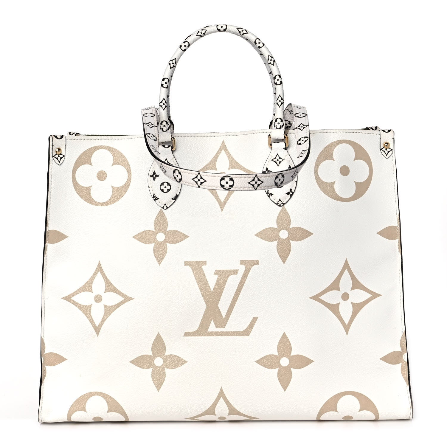 Louis Vuitton Monogram Giant Onthego GM Kaki Beige 1 of 10