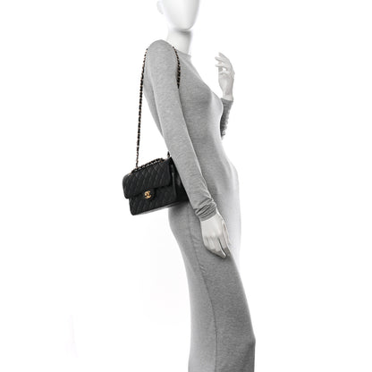 Chanel Caviar Quilted Small Double Flap Black 2 of 15