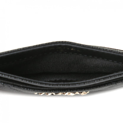Chanel Caviar Quilted French New Wave Card Holder Black 4 of 5
