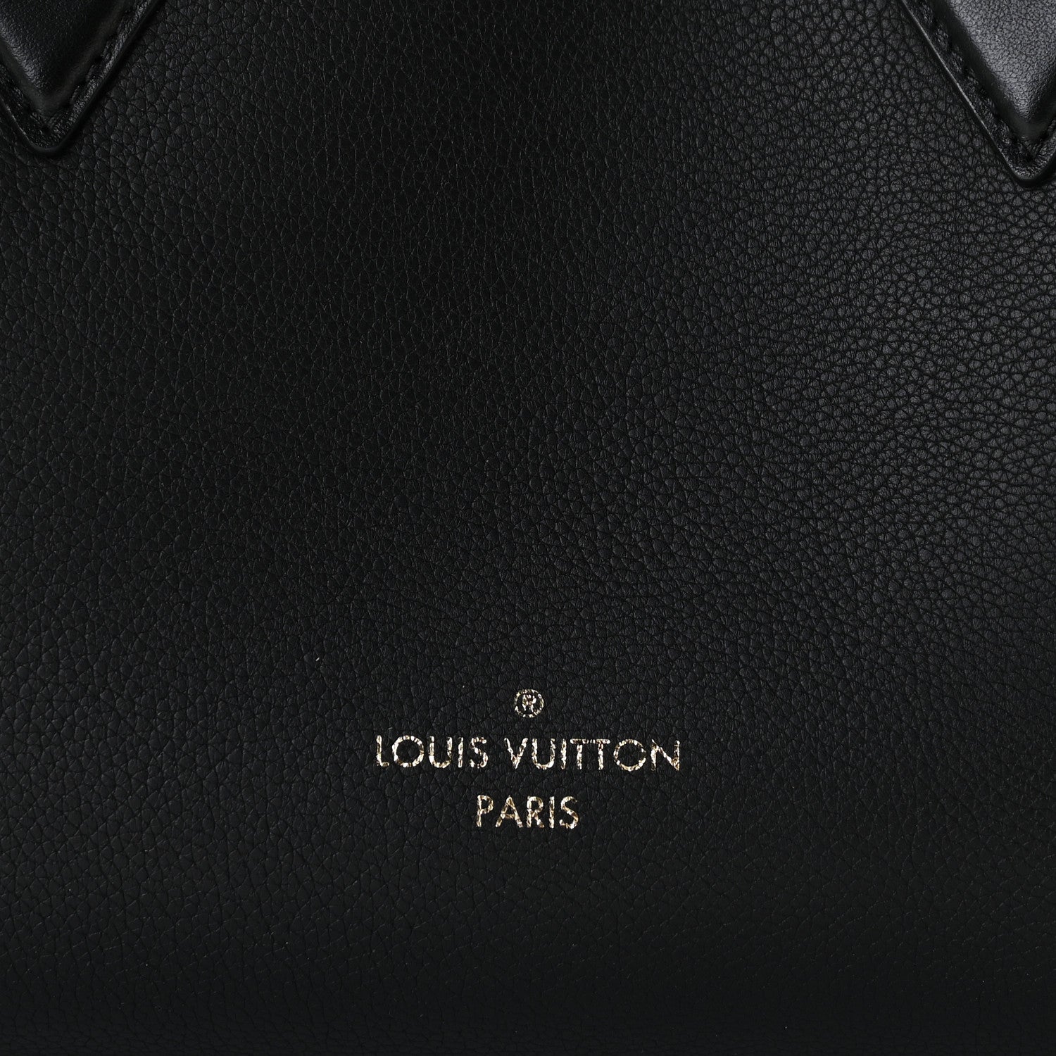 Louis Vuitton Calfskin Monogram Tufting On My Side Black 9 of 10