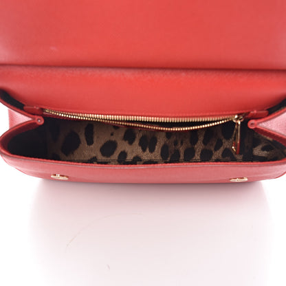 Dolce & Gabbana Dauphine Medium Miss Sicily Satchel Red 5 of 11
