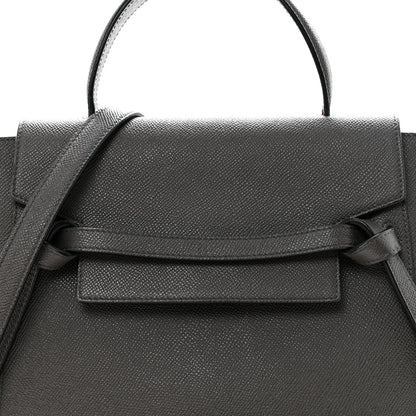 Celine Grained Calfskin Nano Belt Bag Grey 9 of 16