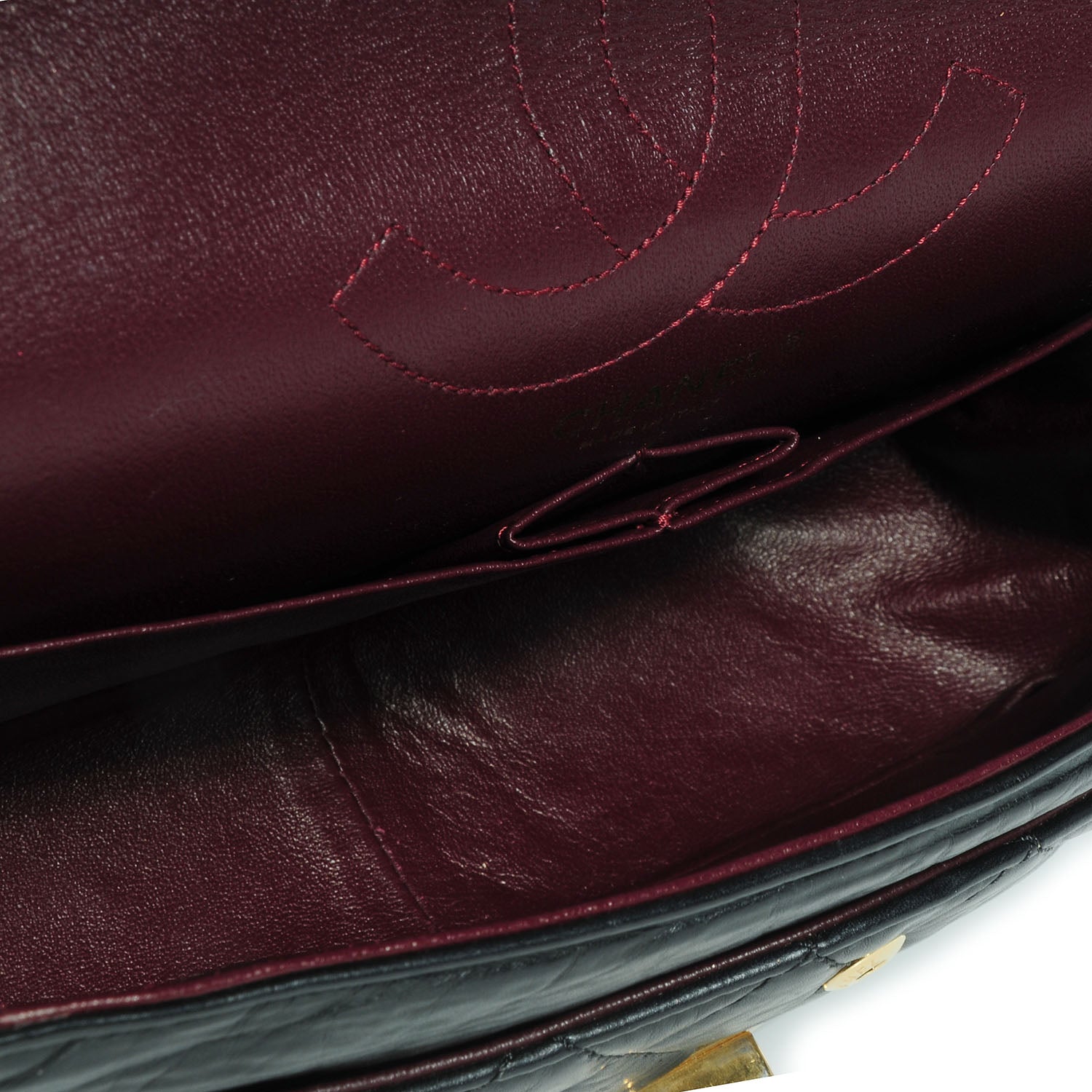Chanel Aged Calfskin Quilted 2.55 Reissue 226 Flap Black 5 of 8