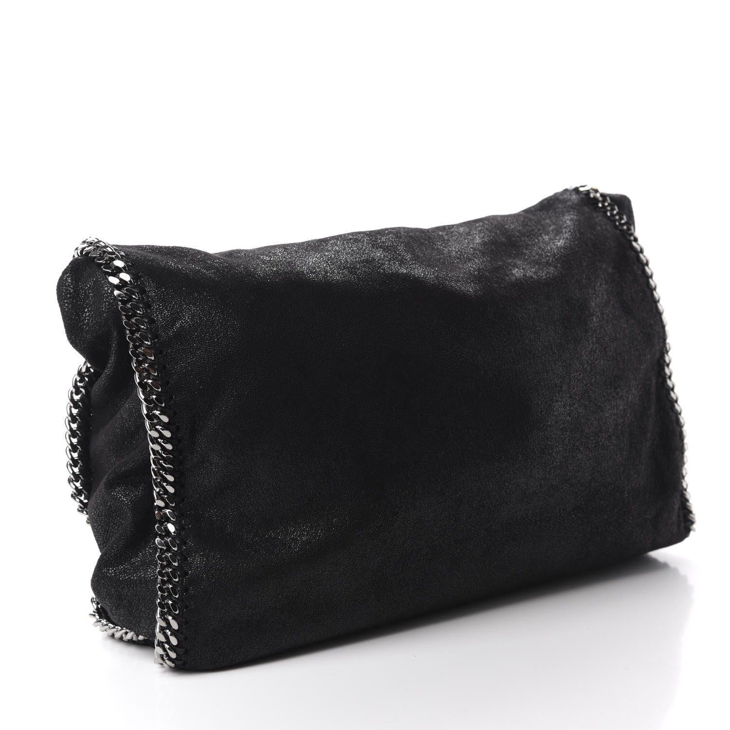 Stella McCartney Shaggy Deer Big Falabella Tote Black 4 of 11