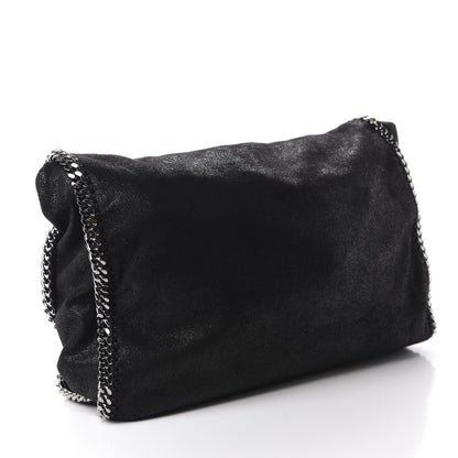 Stella McCartney Shaggy Deer Big Falabella Tote Black 4 of 11
