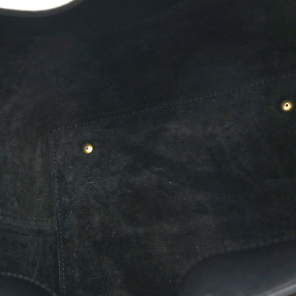 Saint Laurent Shiny Calfskin Le 37 Bucket Bag Black 6 of 11