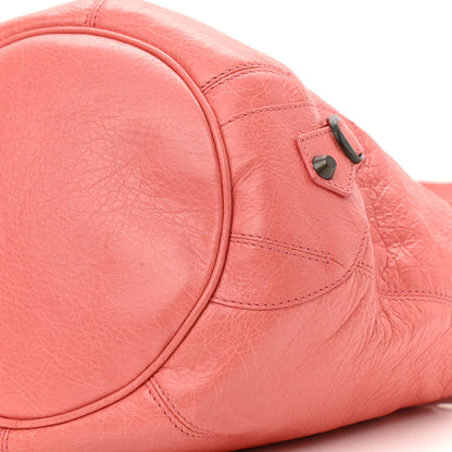 Balenciaga Agneau Classic Hardware Mini Pompon Rose Azalee 10 of 11