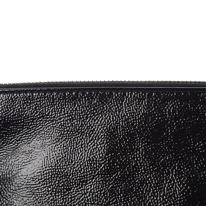 Gucci Soft Patent Soho Wristlet Black 7 of 9