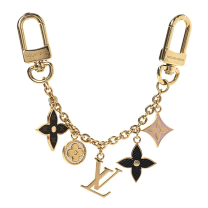 Louis Vuitton Monogram Spring Street Bag Charm Key Holder Gold 1 of 3