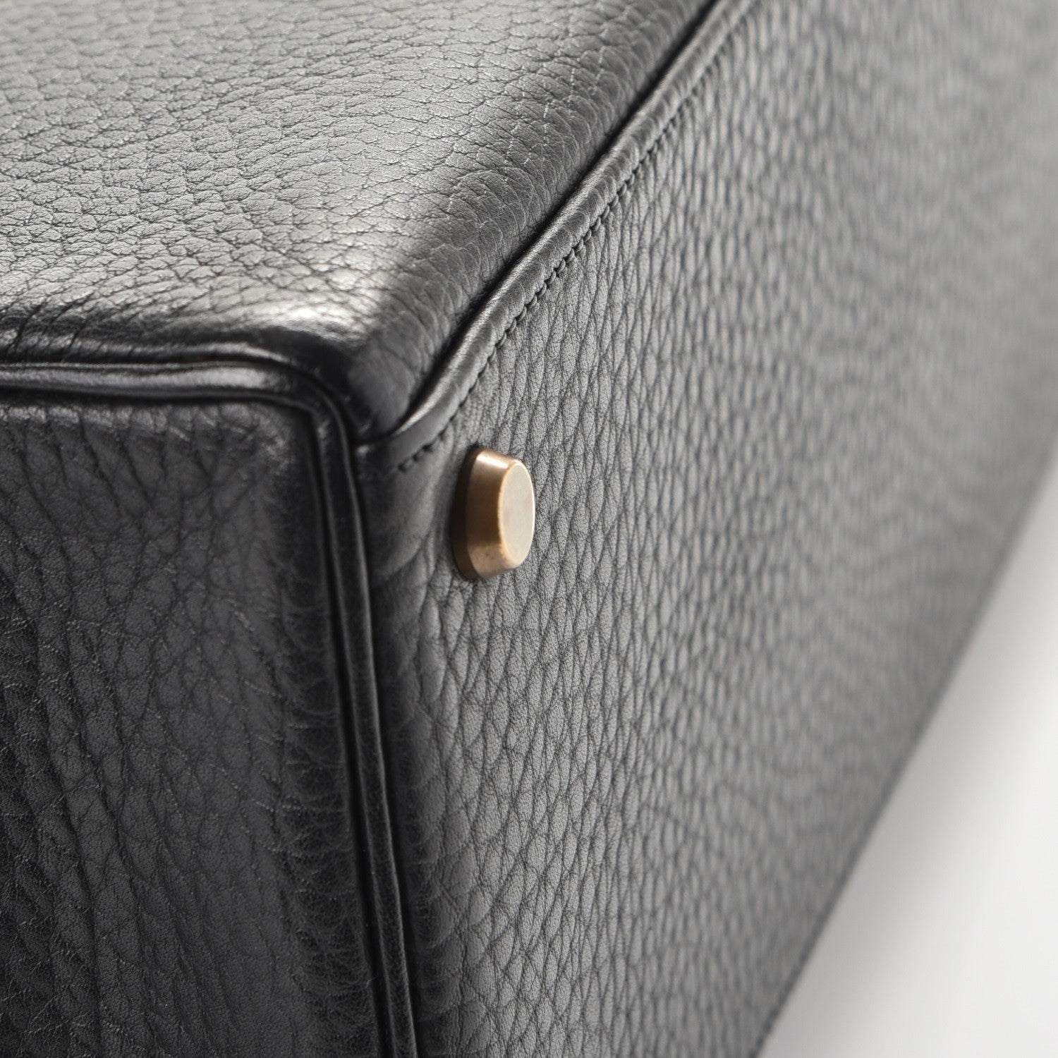 Hermes Taurillon Clemence Kelly Retourne 32 Black 13 of 35