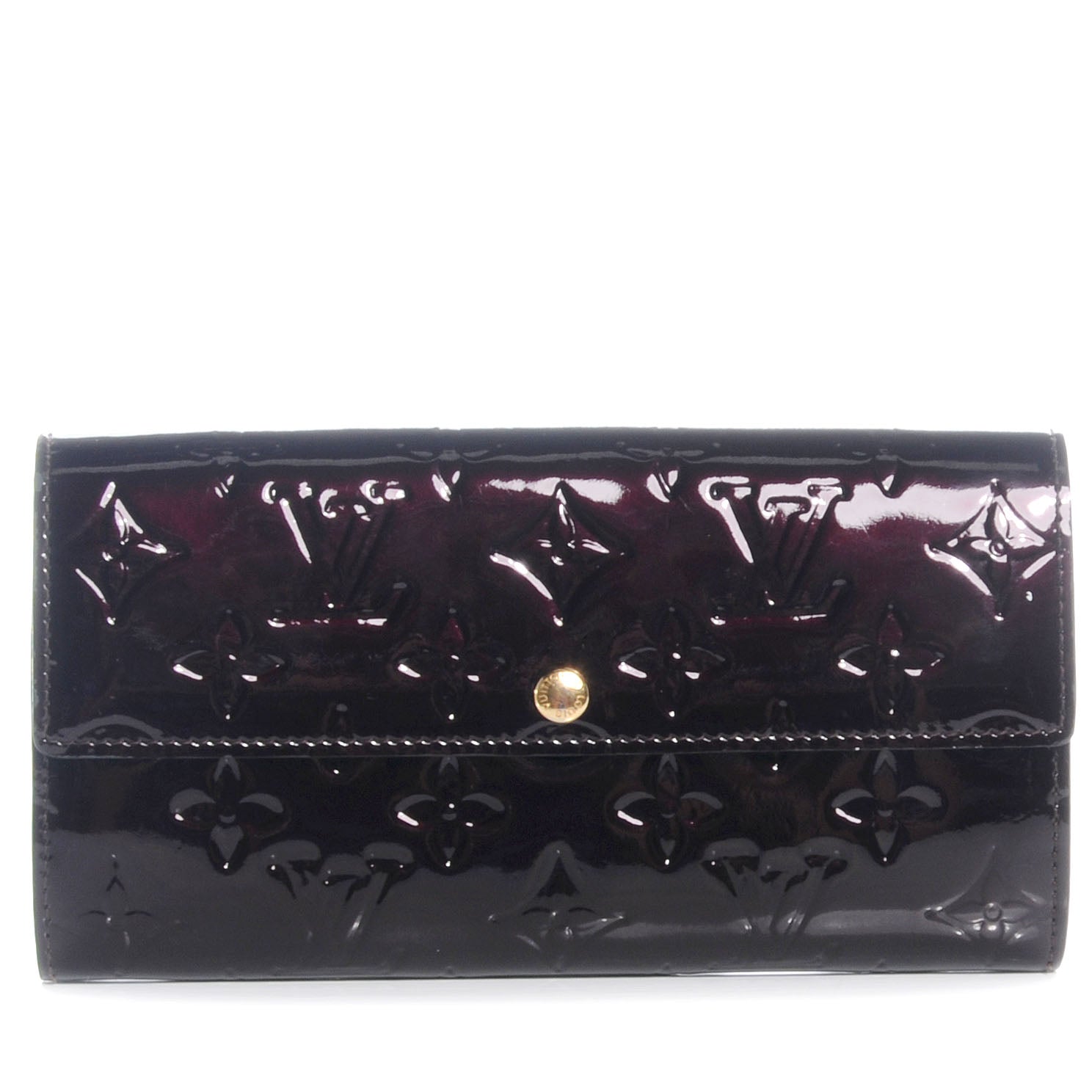 Louis Vuitton Vernis Sarah Wallet Amarante 1 of 9
