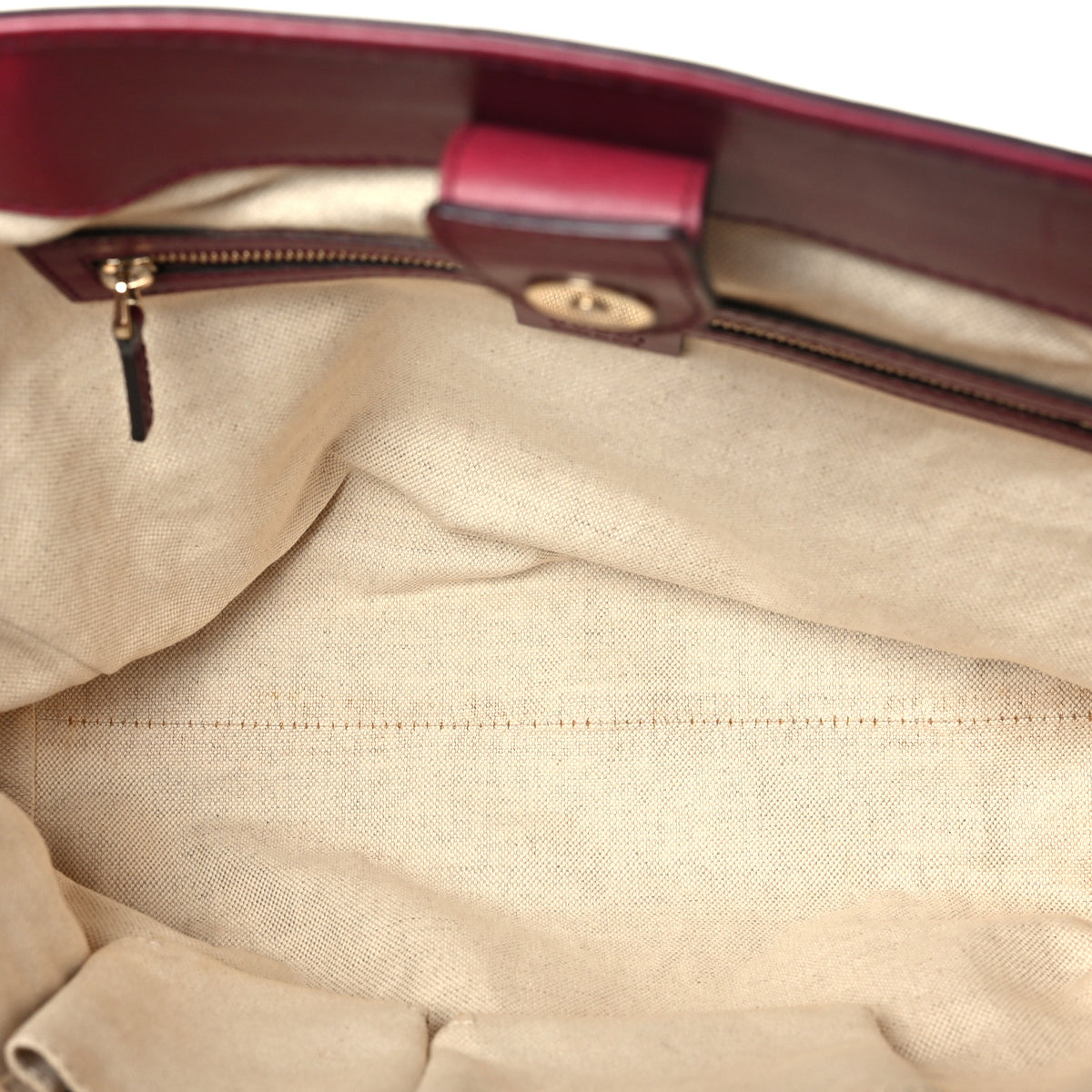 Gucci Monogram Web Medium Mayfair Tote Cherry 5 of 10