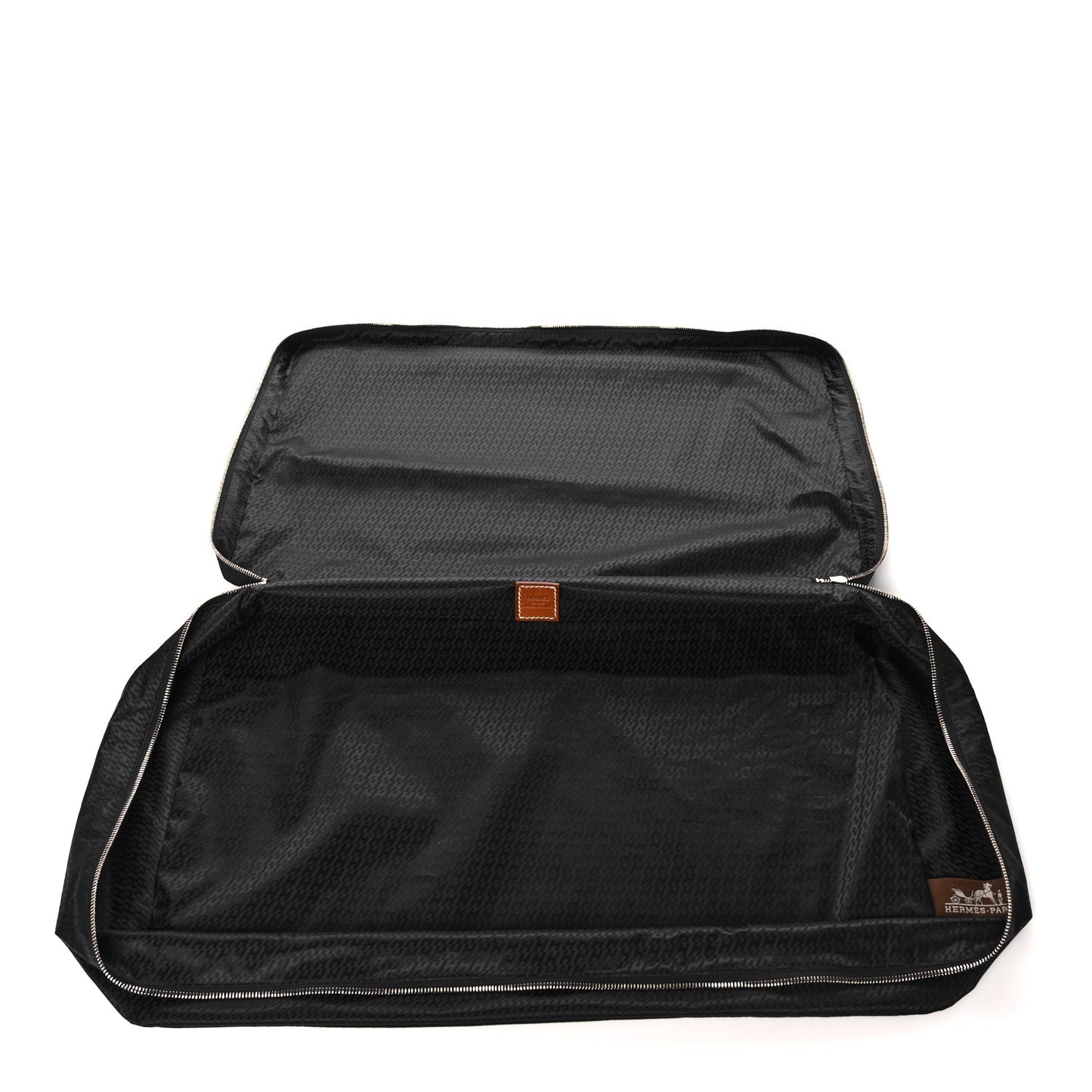 Technical Silk H en Bias Travelsilk Cube MM Black Fauve