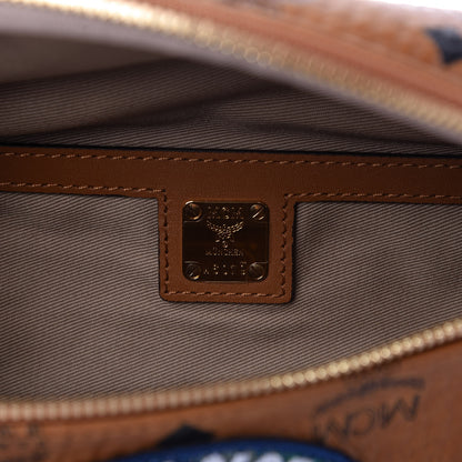 MCM Visetos Hawaii Patch Small Stark Belt Bag Cognac 8 of 9
