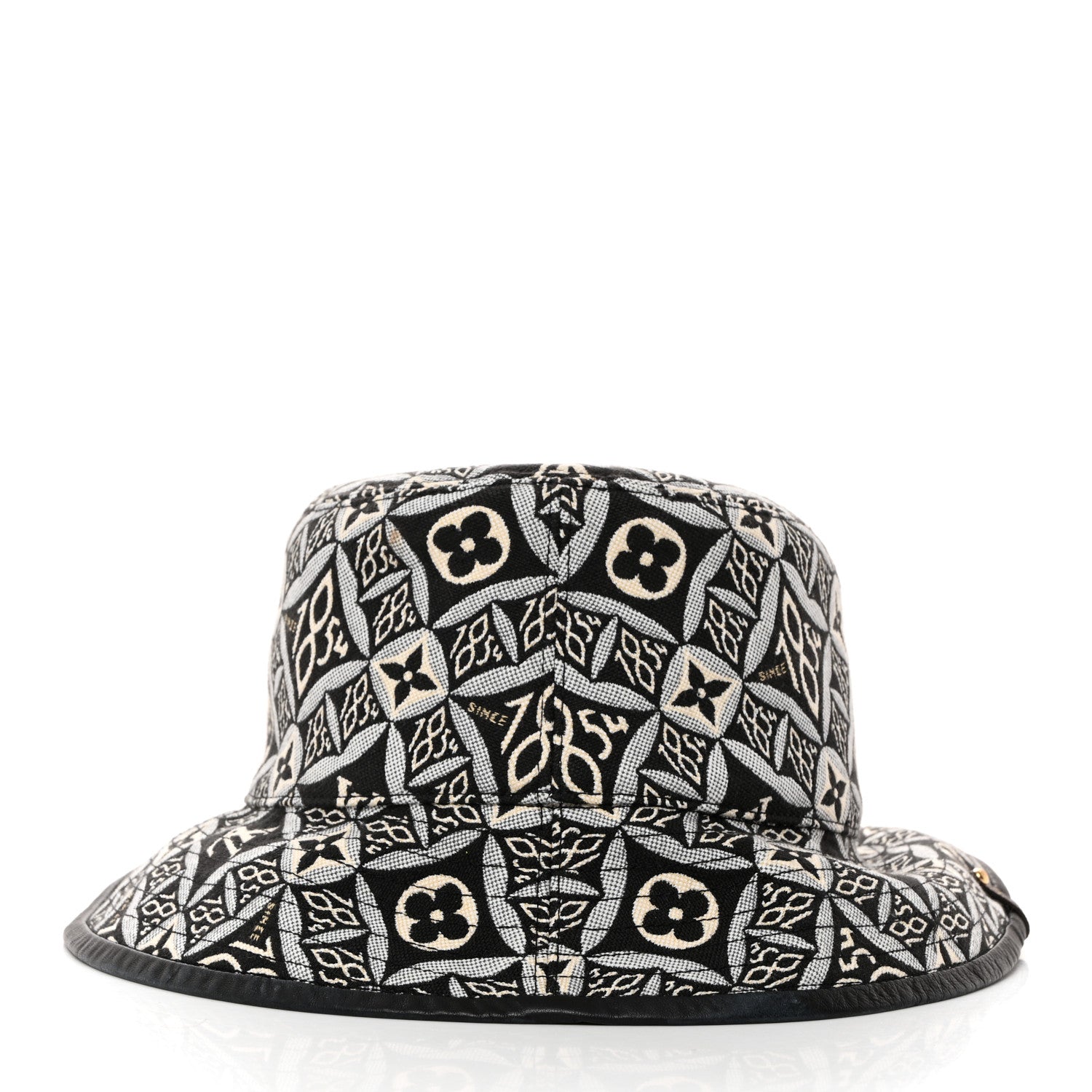 Louis Vuitton Jacquard Since 1854 Bucket Hat M Grey 6 of 10
