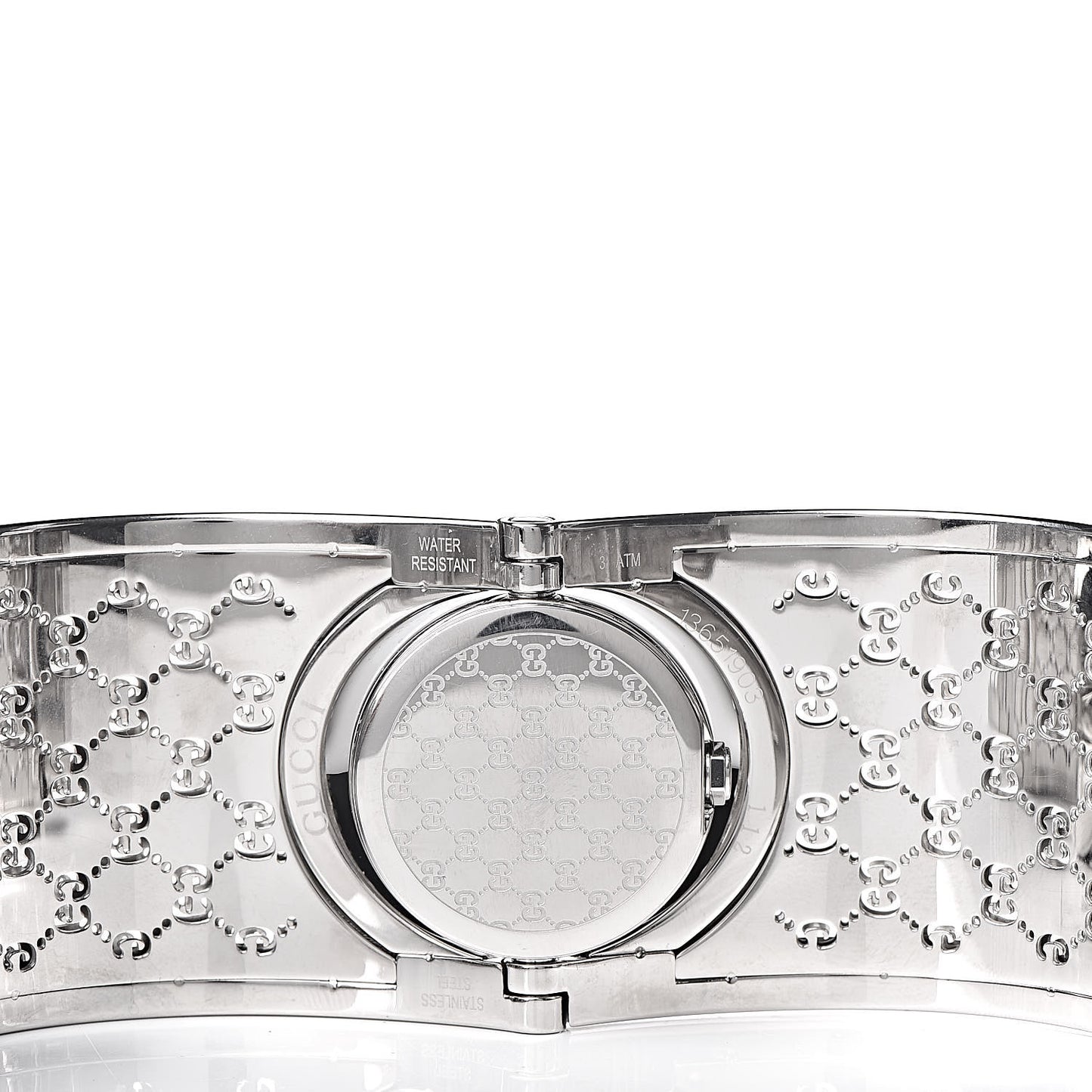 Stainless Steel Diamond Bezel Mother of Pearl 33mm Twirl Quartz Watch