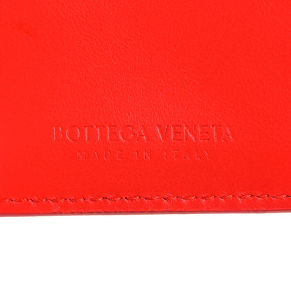 Bottega Veneta Nappa Intrecciato Trifold Wallet Red 6 of 6