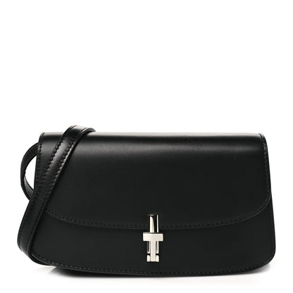 The Row Smooth Calfskin The Sofia E/W Crossbody Black 1 of 9