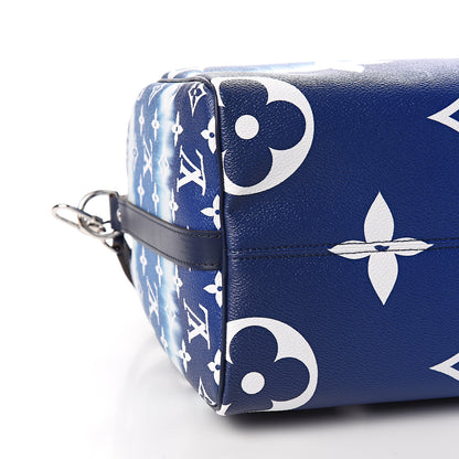 Louis Vuitton Monogram Escale Speedy Bandouliere 30 Blue 7 of 10