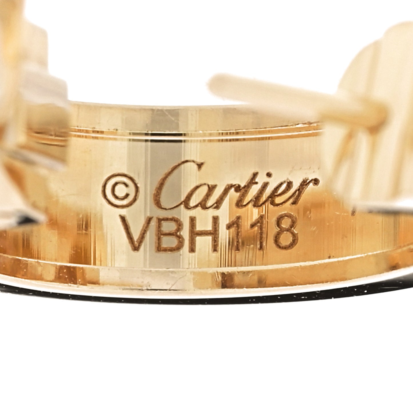 18K Yellow Gold 5.5mm LOVE French Clip Hoop Earrings